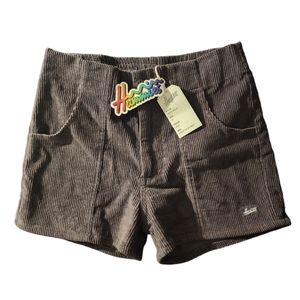 NWT Hanmies Gray Corduroy Shorts Sz 30